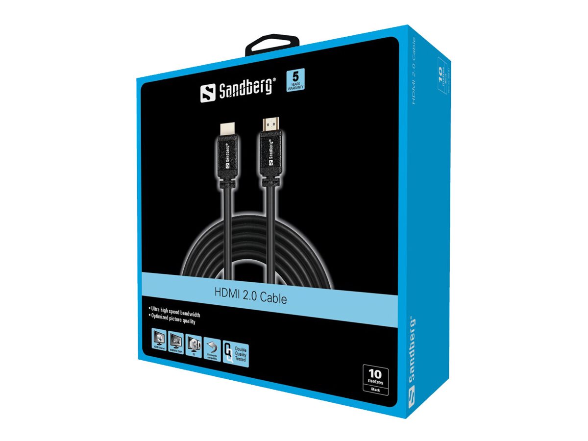 SANDBERG HDMI 2.0 19M-19M 10m Verpackung