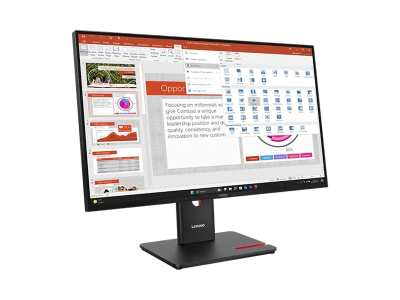 LENOVO ThinkVision T27-40 Monitor Seitenansicht