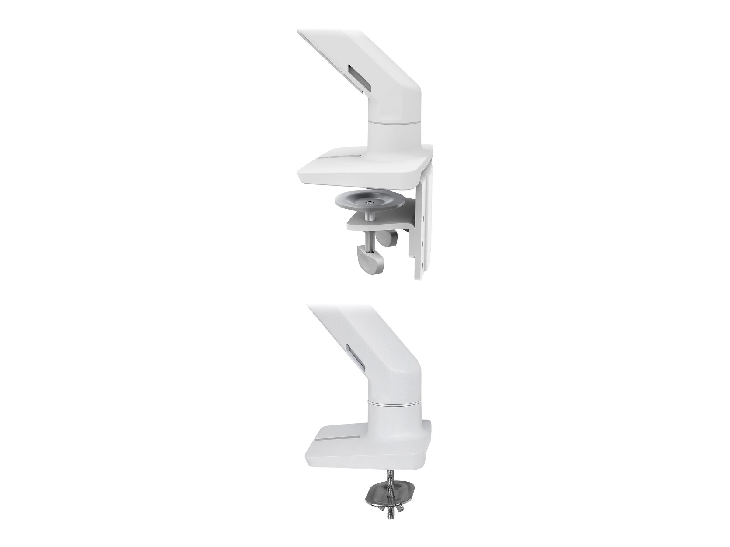 Seitenansicht der ERGOTRON HX Monitor Tischhalterung