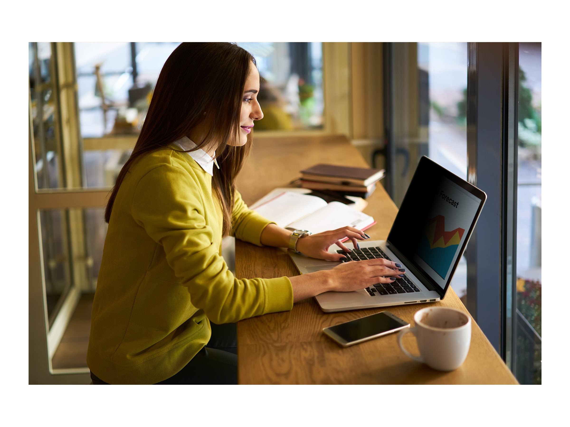 3M Bright Screen Privacy Filter BPNDE005 for Dell Multi-line Laptops 13in 3:2