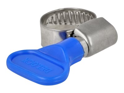 DELOCK Schlauchschelle mit Flügelmutter 10-16mm Vorderansicht