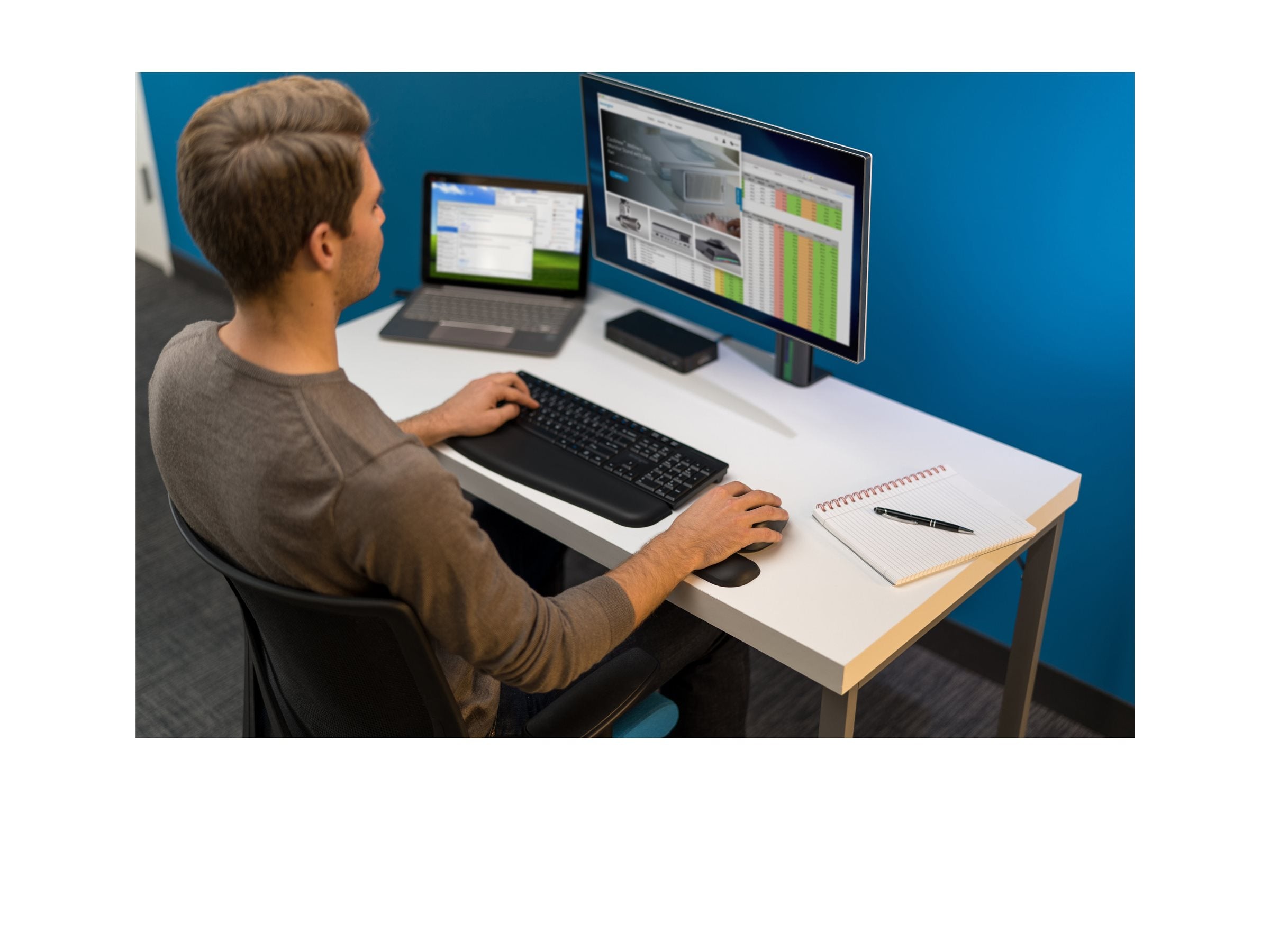 KENSINGTON Pro Fit 2.4 GHz Wireless Full-Size Maus - Vorderansicht