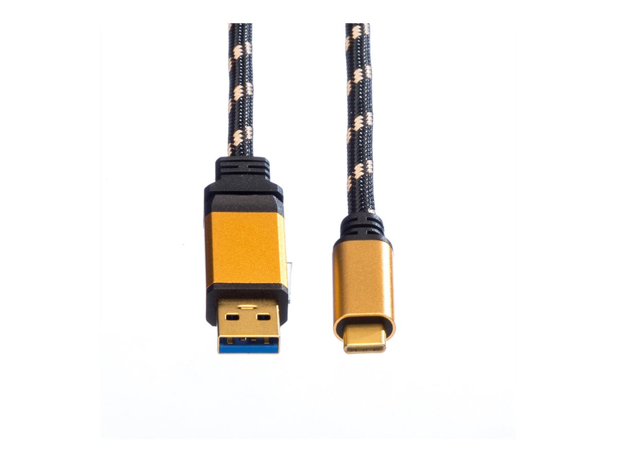 ROLINE GOLD USB 3.2 Gen 1 Kabel A-C ST/ST 1m - Verpackung