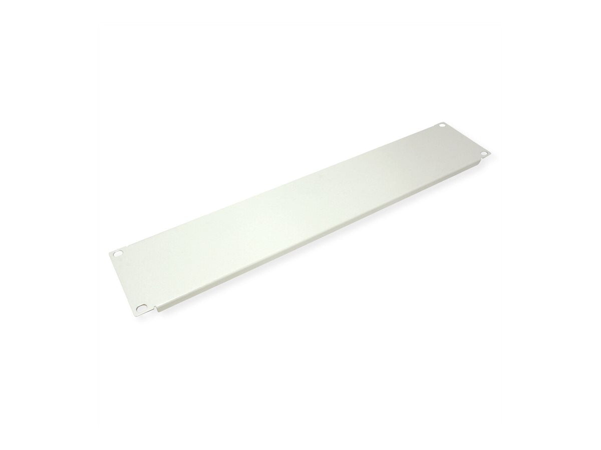 VALUE 48,26cm 19Zoll-Blindplatte 2 HE grau - Verpackung