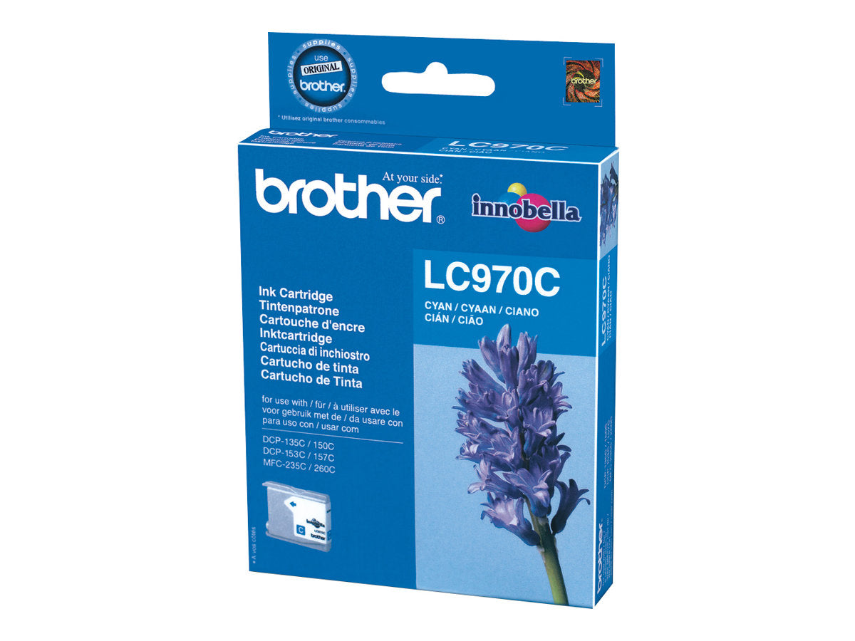 BROTHER LC-970C Tinte cyan Verpackung