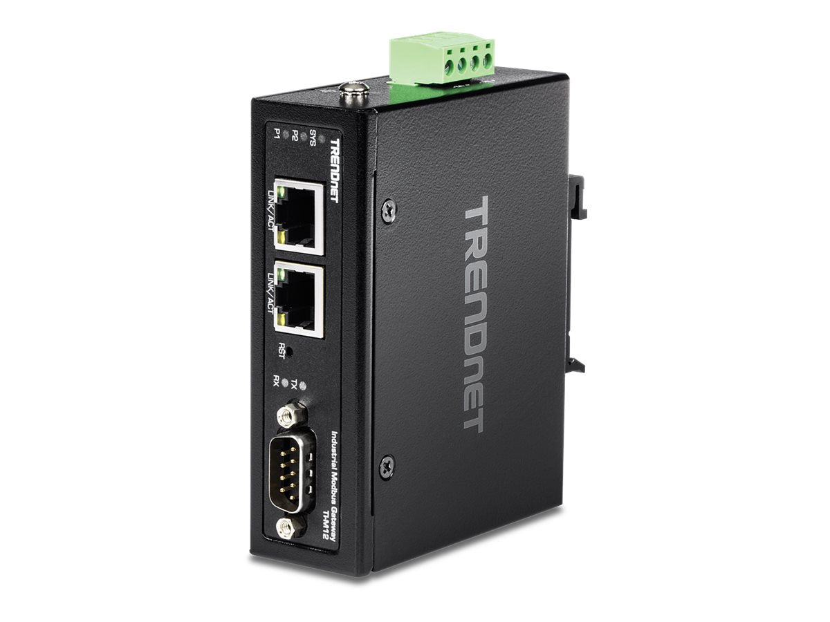 TRENDNET TI-M12modbus Gateway Industrial Vorderansicht