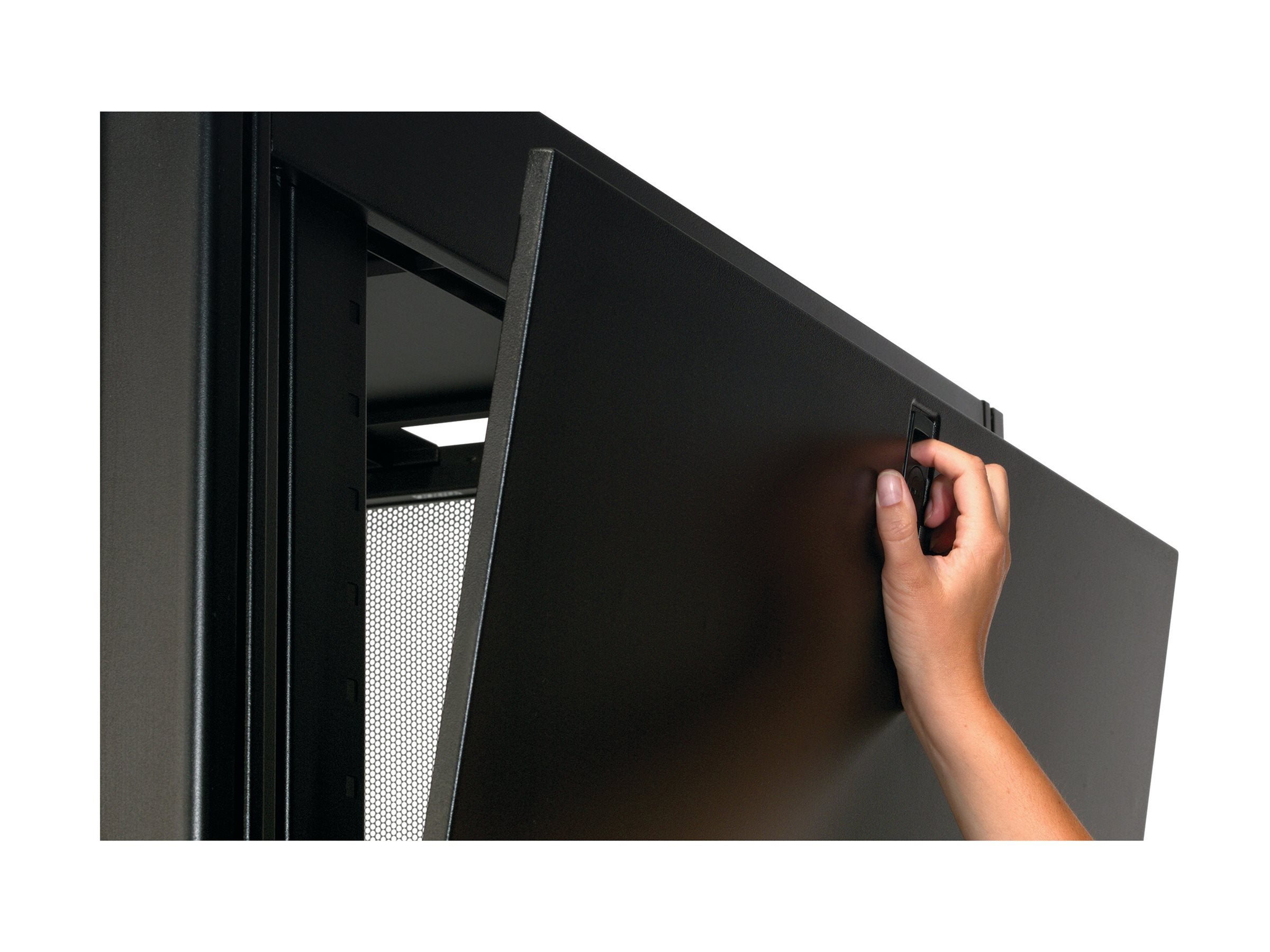 APC NetShelter SX Enclosure with Sides Rack cabinet Black 45U 19 TAA Compliant