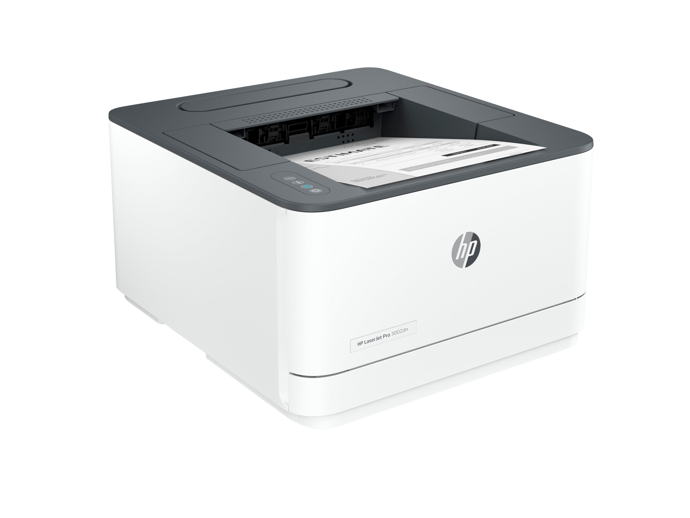 HP LaserJet Pro 3002dn Drucker Rückansicht