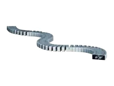BACHMANN Kabelschlange Flex II silber - Vorderansicht