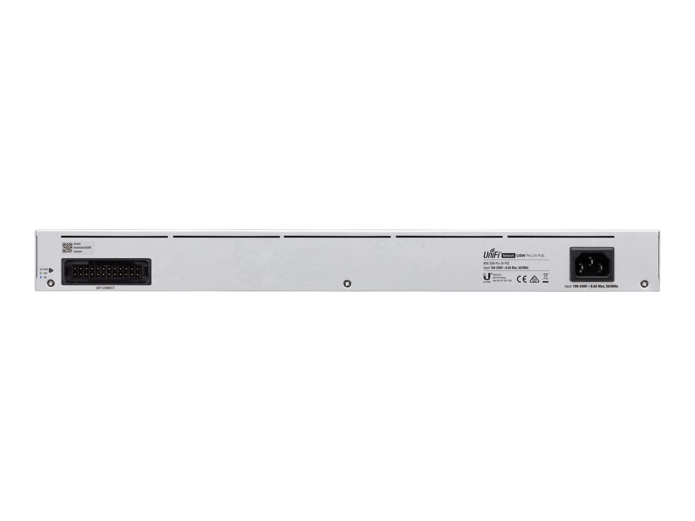 UBIQUITI USW-Pro-24-POE UniFi Switch Rückansicht