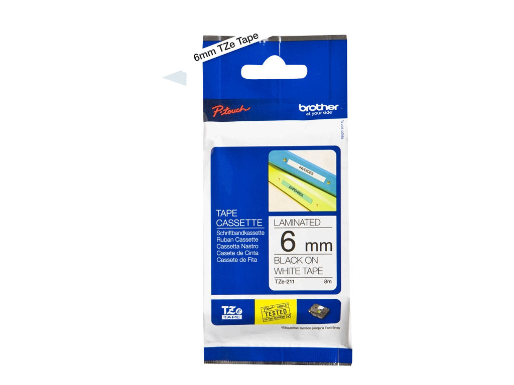 BROTHER P-Touch TZE-211 Verpackung