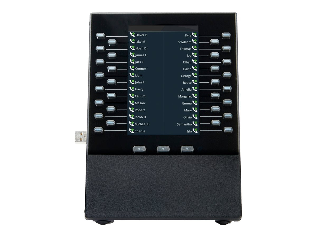 HP Poly VVX EM50 Expansion Module - Vorderansicht