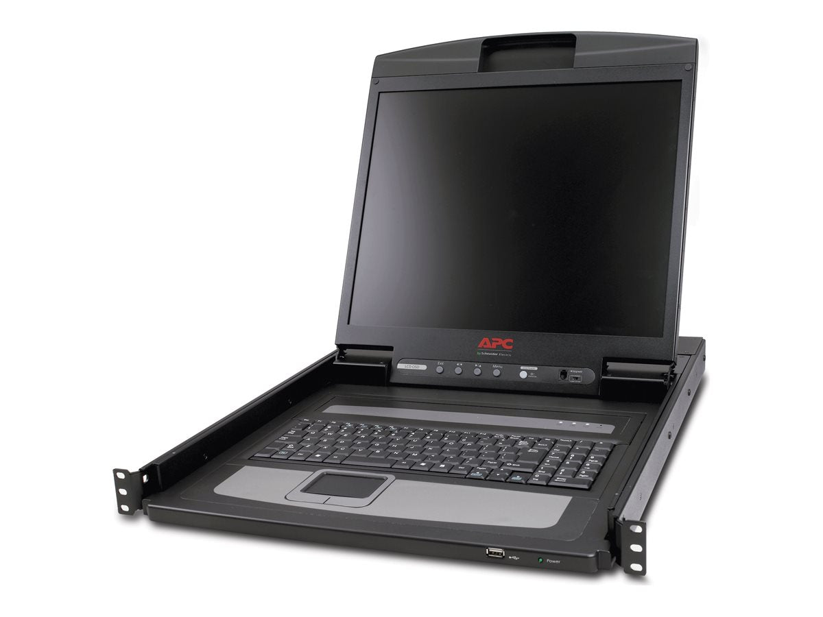 APC LCD Console KVM console Seitenansicht
