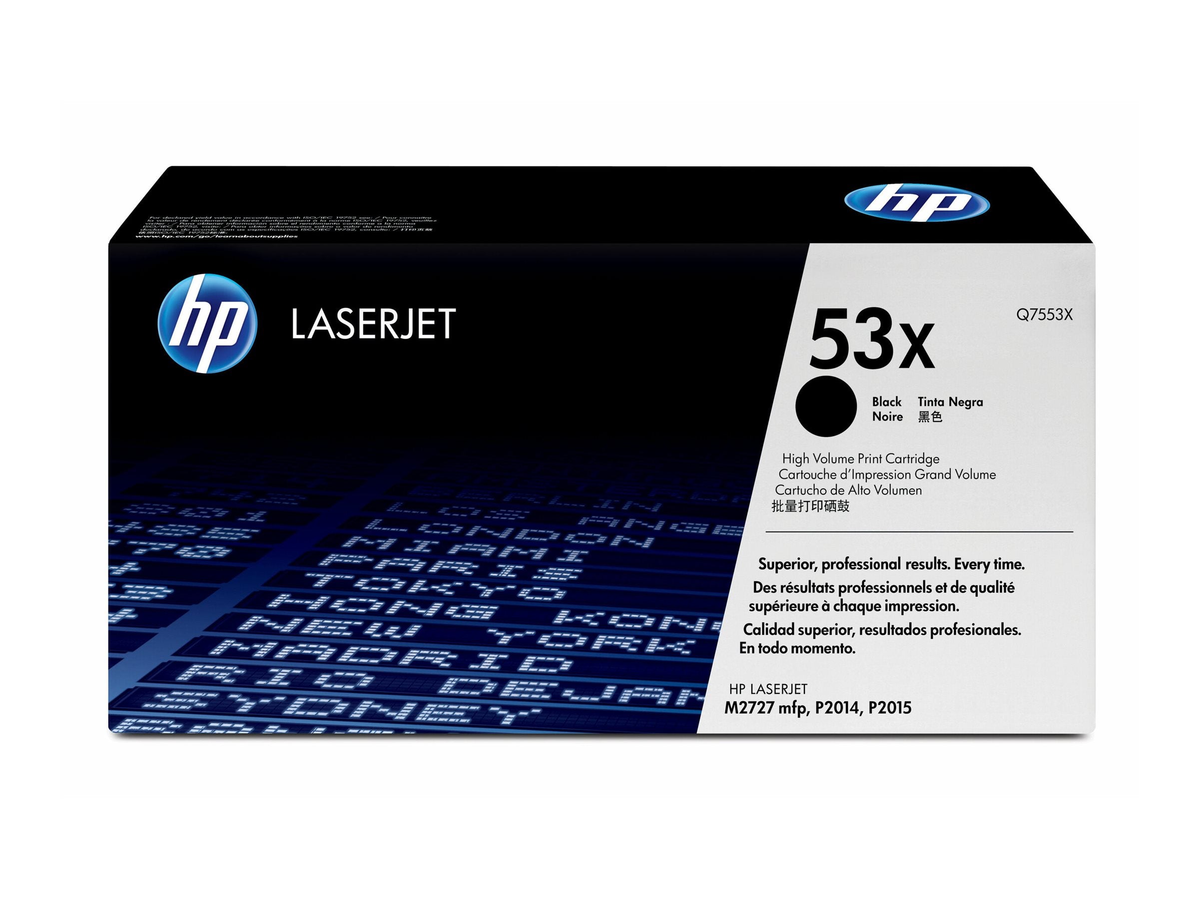 HP 53X Tonerpatrone Detailansicht