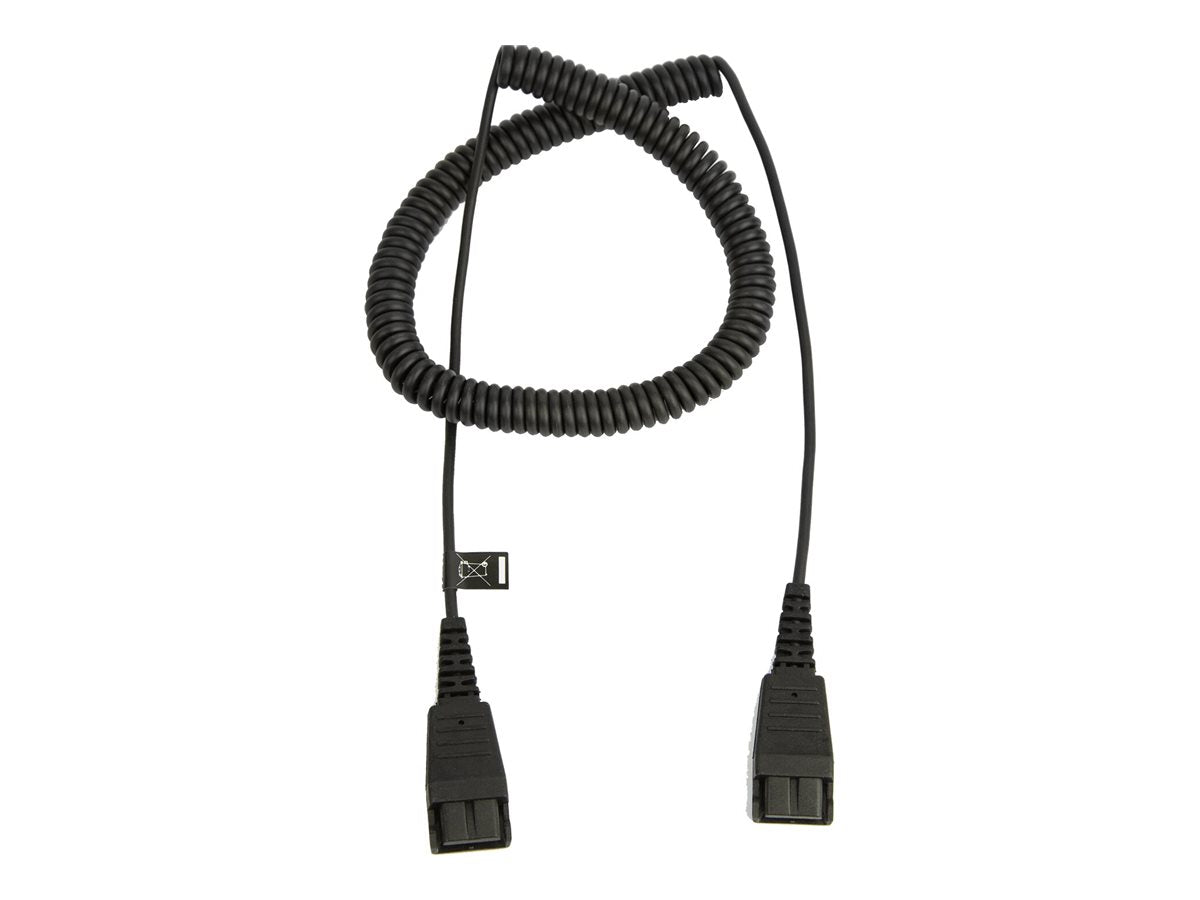 JABRA Extension cord QD to QD coiled 0.5-2meters