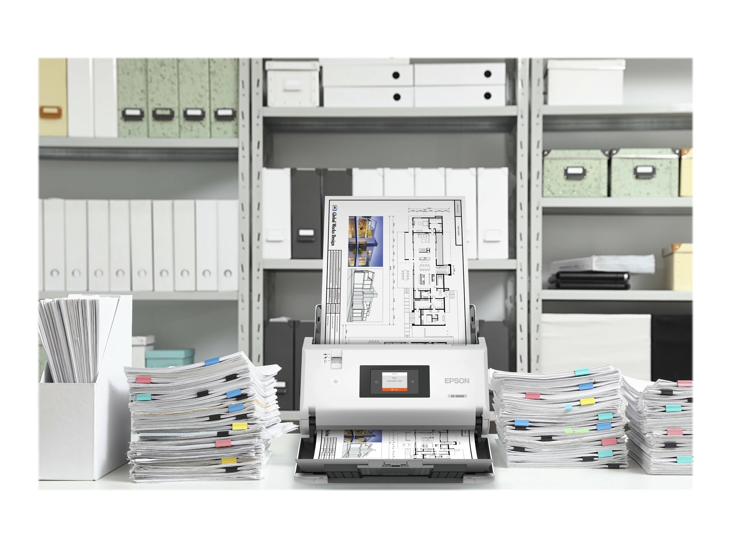 EPSON Scanner WorkForce DS-30000 Vorderansicht