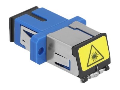DELOCK LWL Kupplung SC Simplex Buchse Vorderansicht