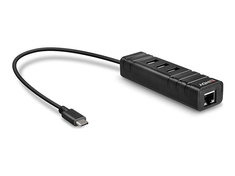 LINDY USB 3.1 Hub und Gigabit Ethernet Adapter Verpackung
