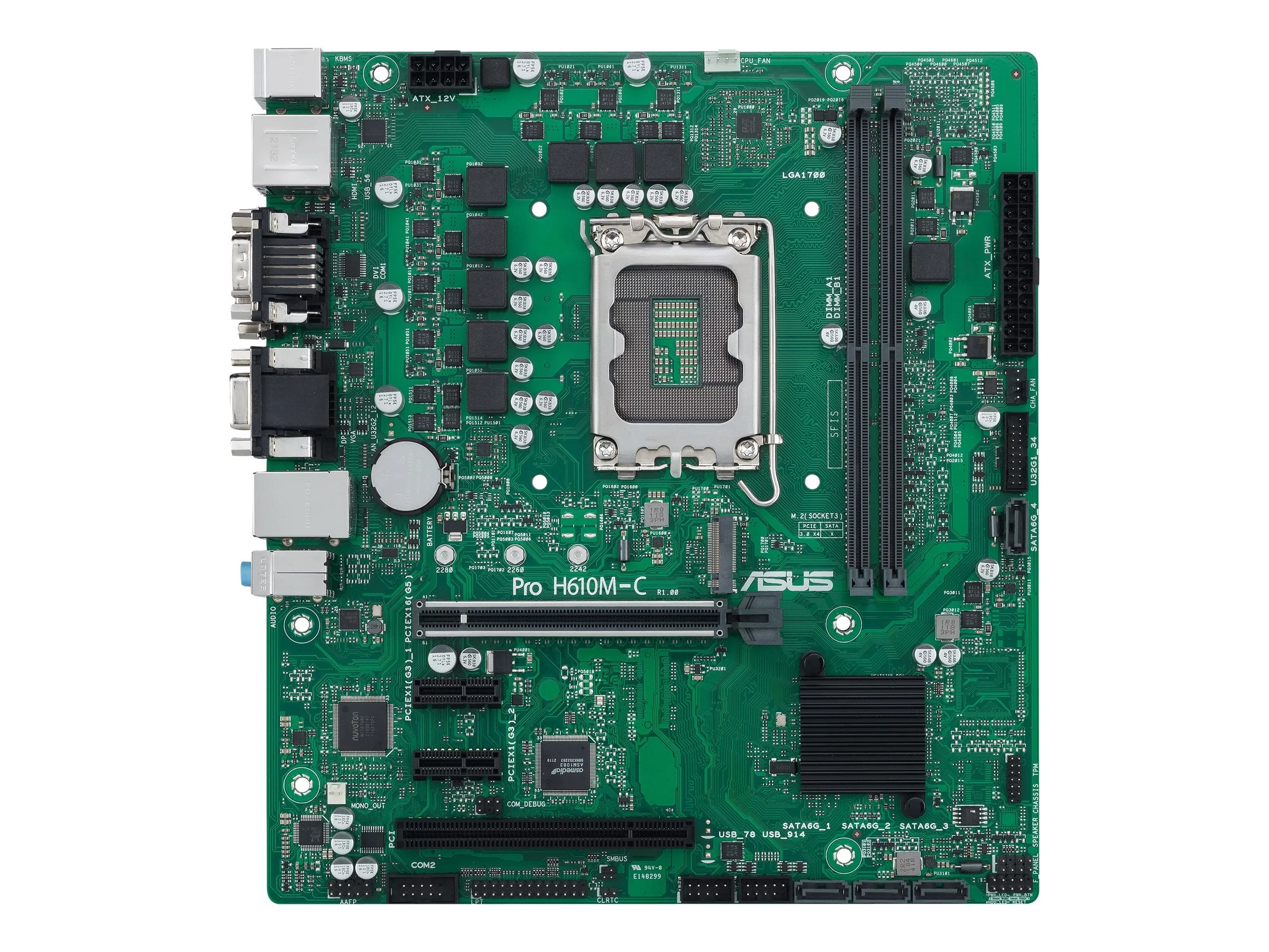 ASUS PRO H610M-C-CSM Motherboard Verpackung