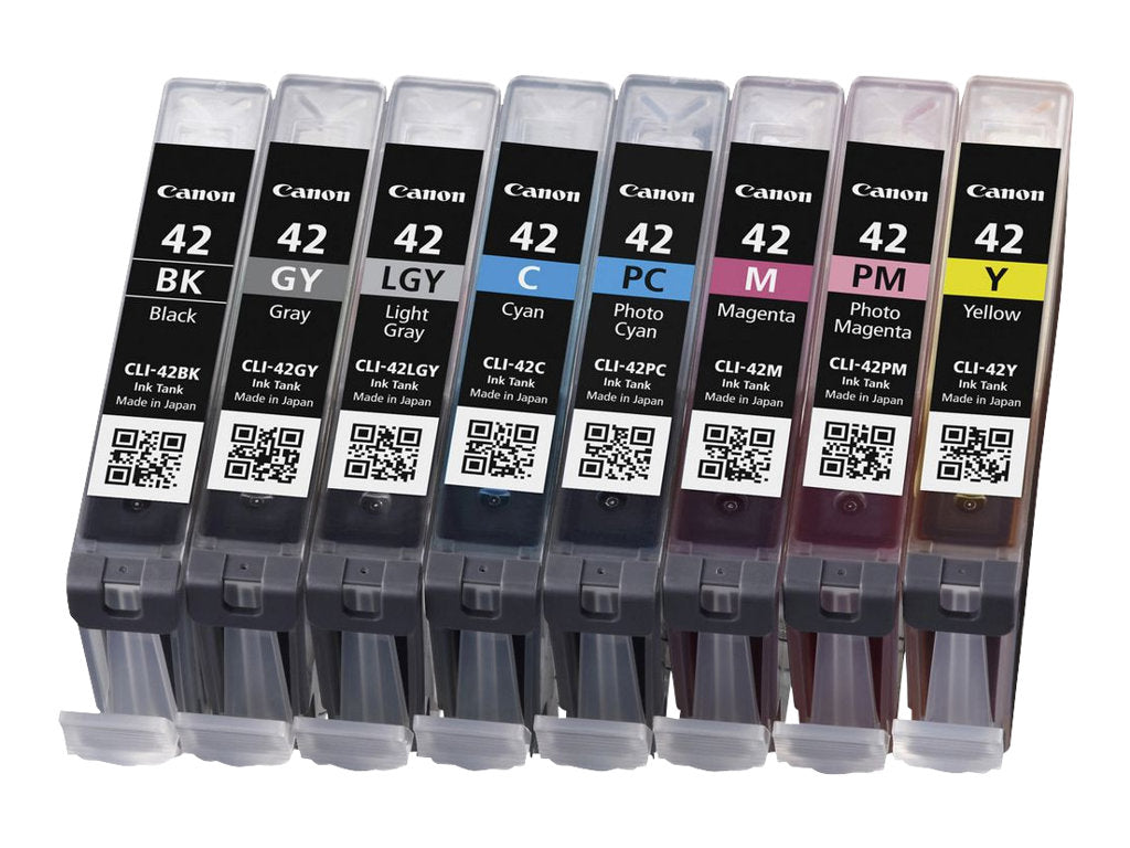 CANON 1LB CLI-42 8inks Tintenbehälter Multipack Detailansicht