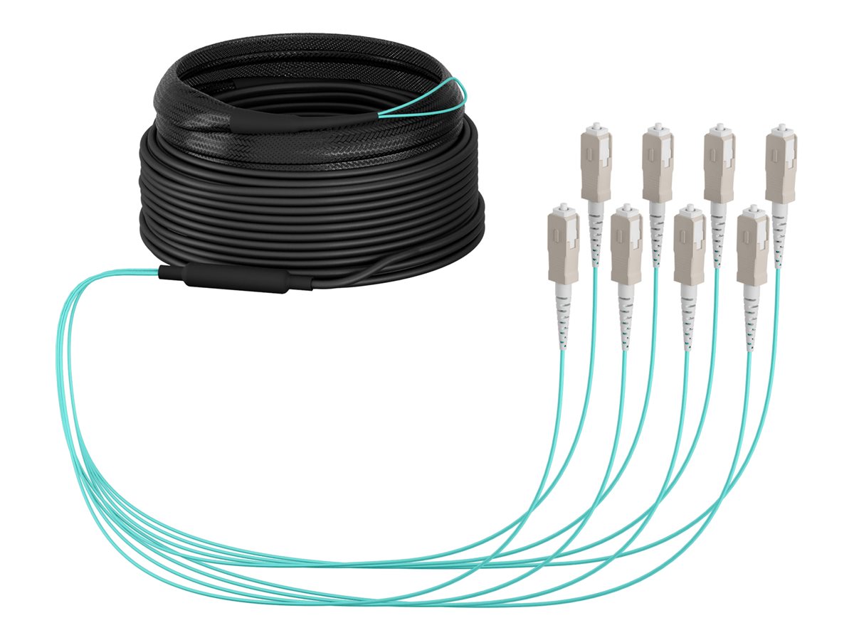 EFB Trunkkabel U-DQ ZN BH 8G 50/125 SC/SC OM3 40m - Vorderansicht