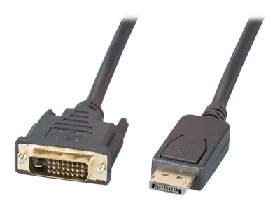 EFB Display Port auf DVI-D 24+1 Kabel 2Meter Vorderansicht