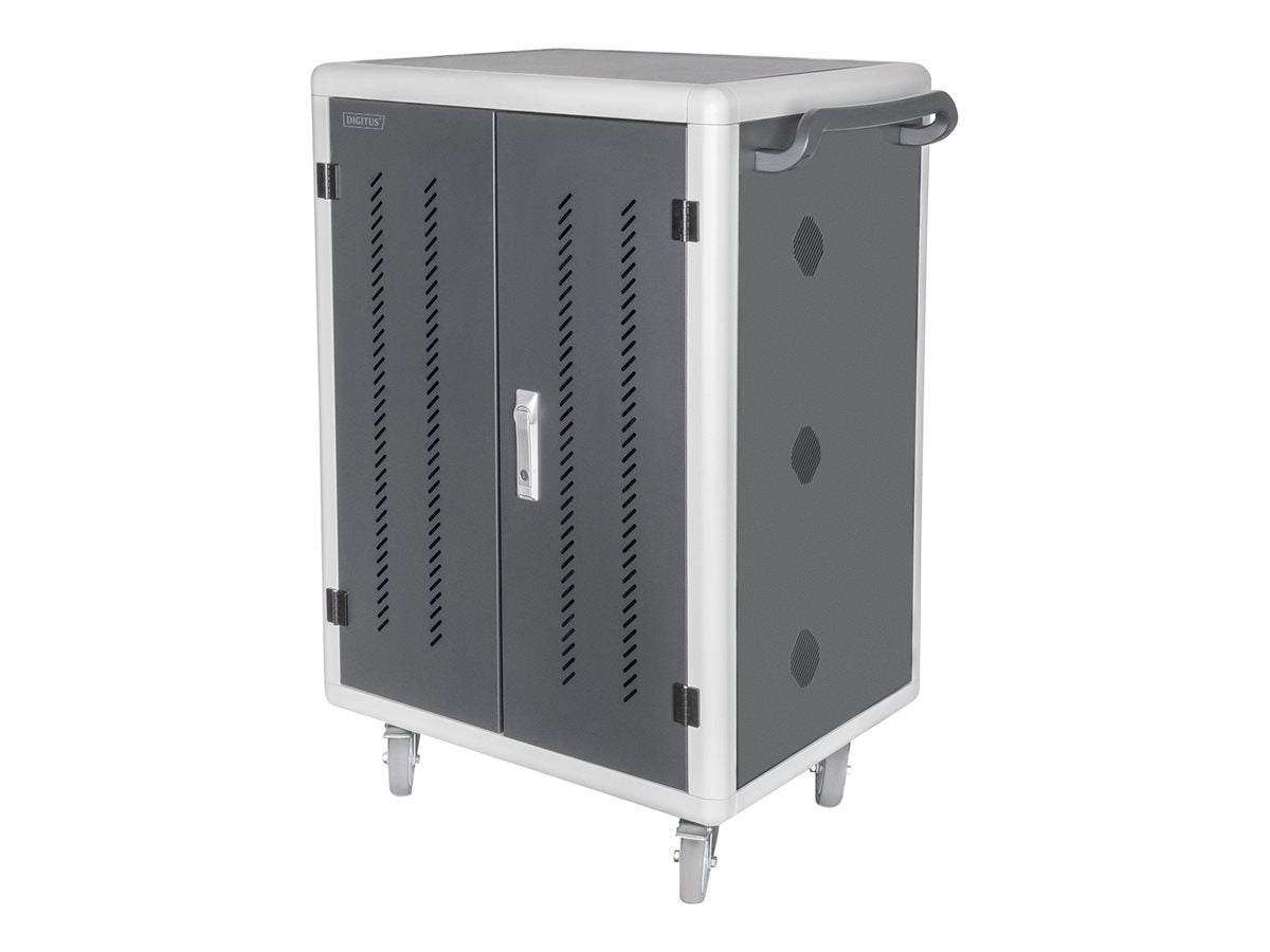 DIGITUS Charging trolley UV-C data synchronization Vorderansicht