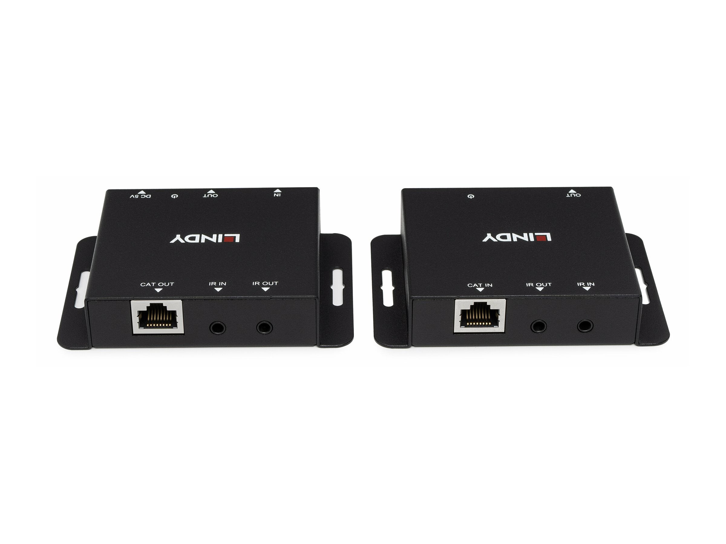 LINDY 50m Cat.6 HDMI FullHD and IR Extender - Anschlussmöglichkeiten