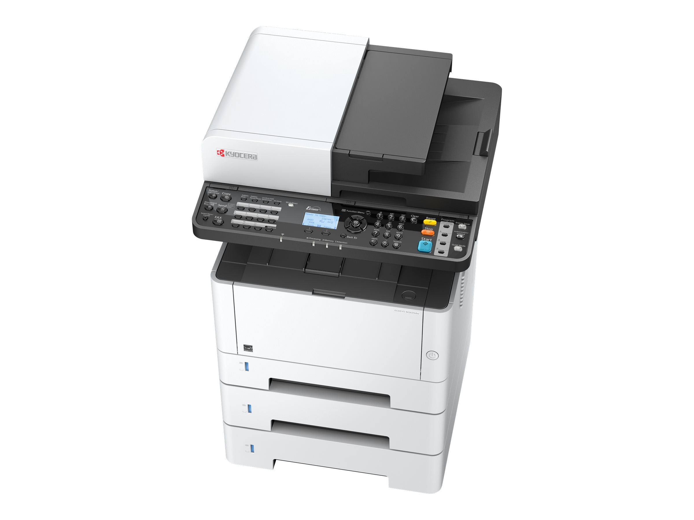 KYOCERA ECOSYS M2635dn Mono Laser Printer Seitenansicht