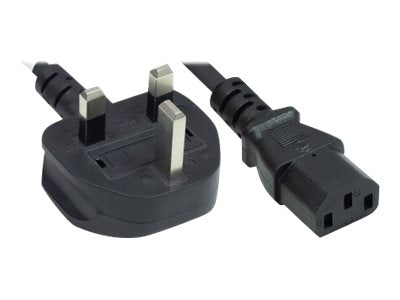 MANHATTAN Stromkabel Kaltgeraete Stecker C13 auf UK-Stecker 1,8m - Verpackung