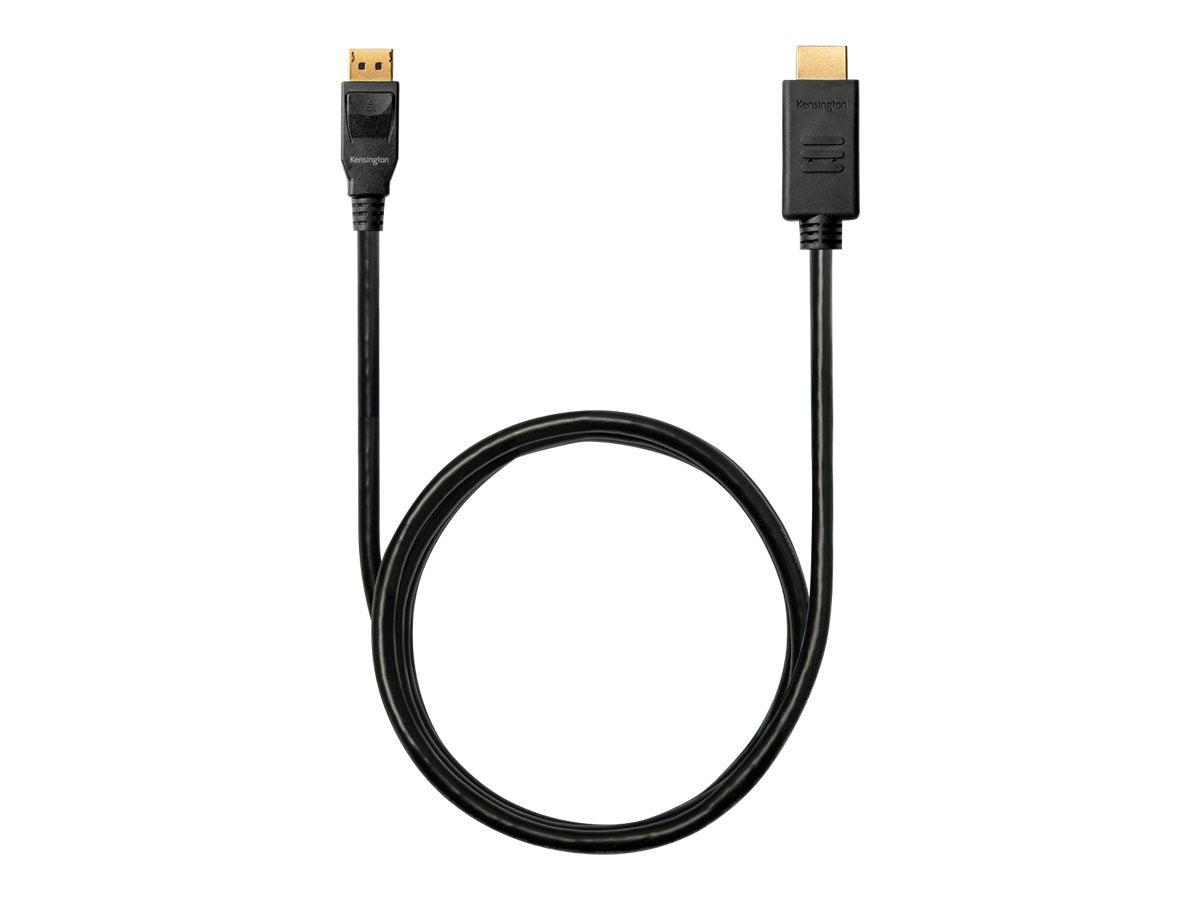 KENSINGTON Adapterkabel DisplayPort 1.2 M auf HDMI M aktiv 1,80m Verpackung