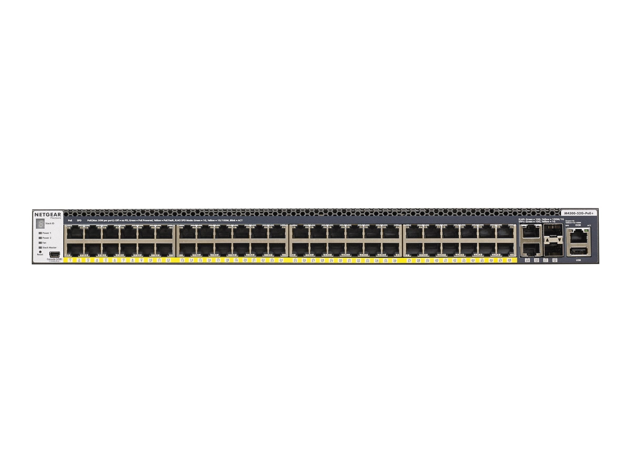 NETGEAR M4300-52G-PoE+ 1