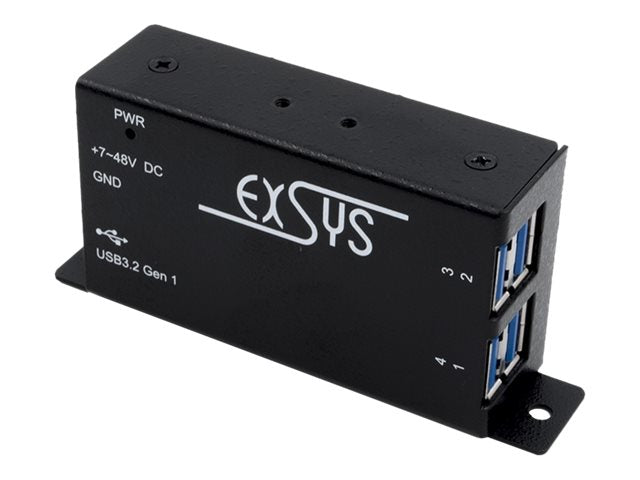 EXSYS EX-1181HMS 4 Port USB 3.2 Gen1 HUB Verpackung