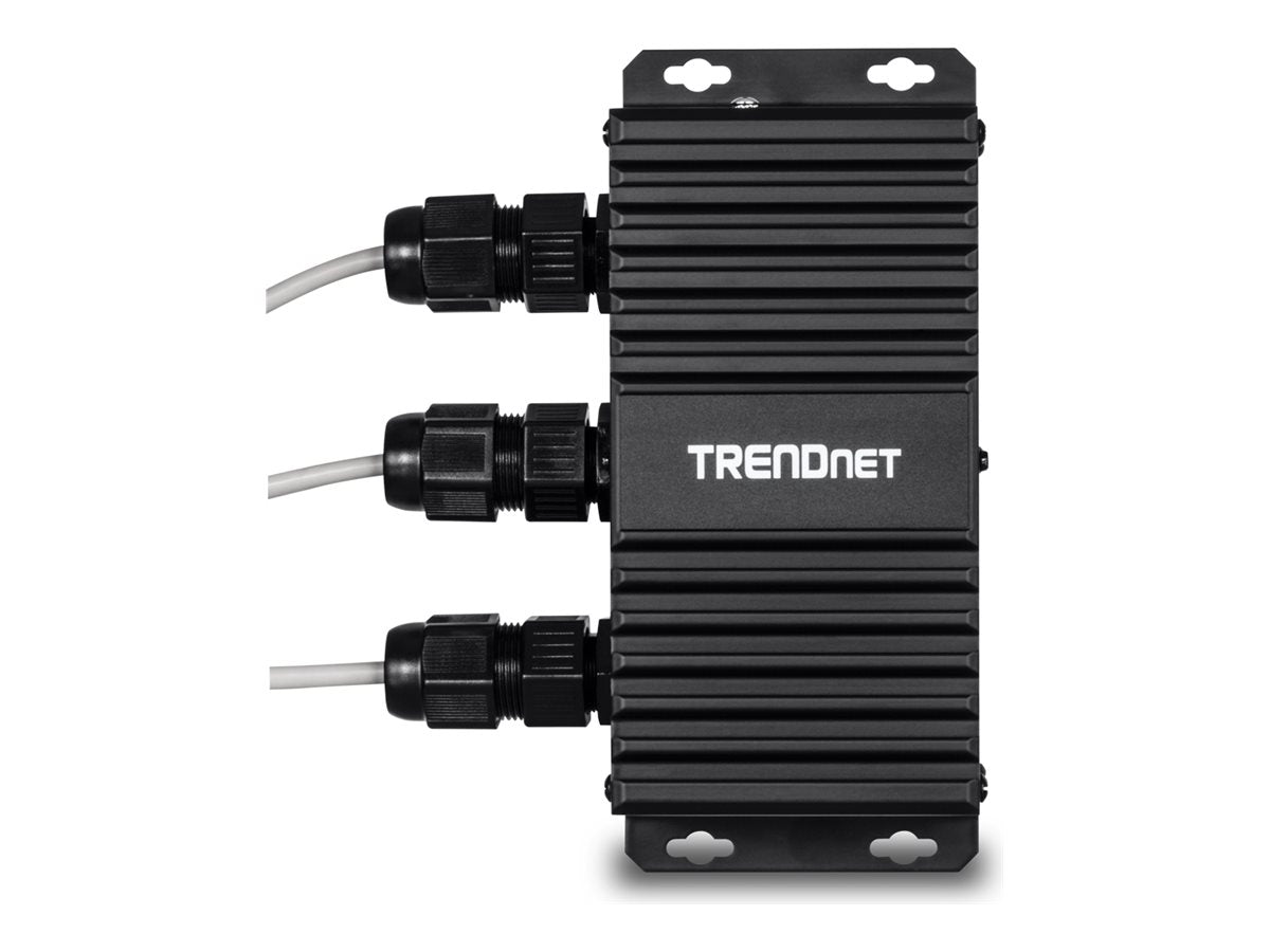 TRENDNET TI-EU120 2-Port UPoE Extender Vorderansicht