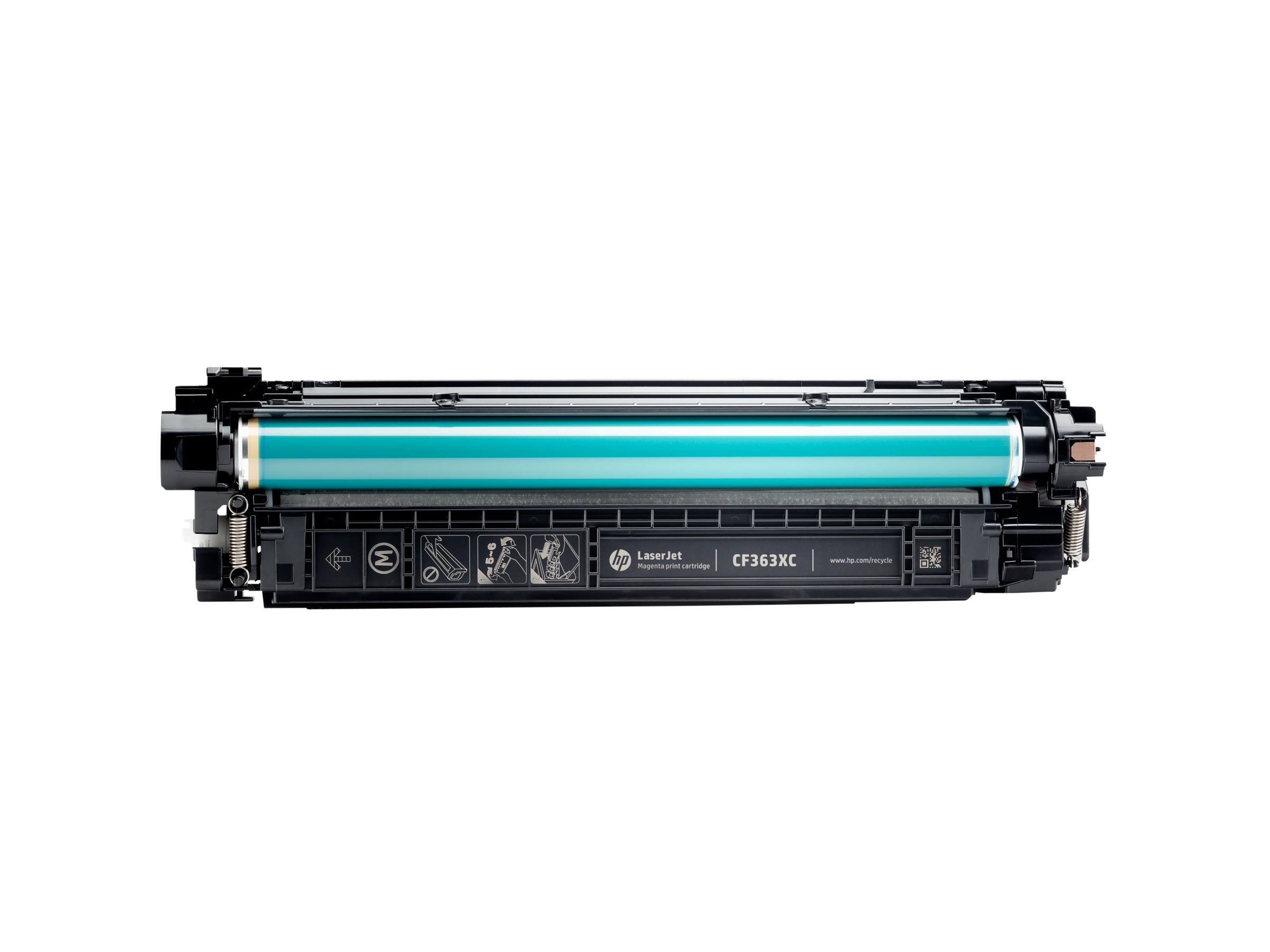 HP 508X Toner cartridge CF363X magenta Verpackung