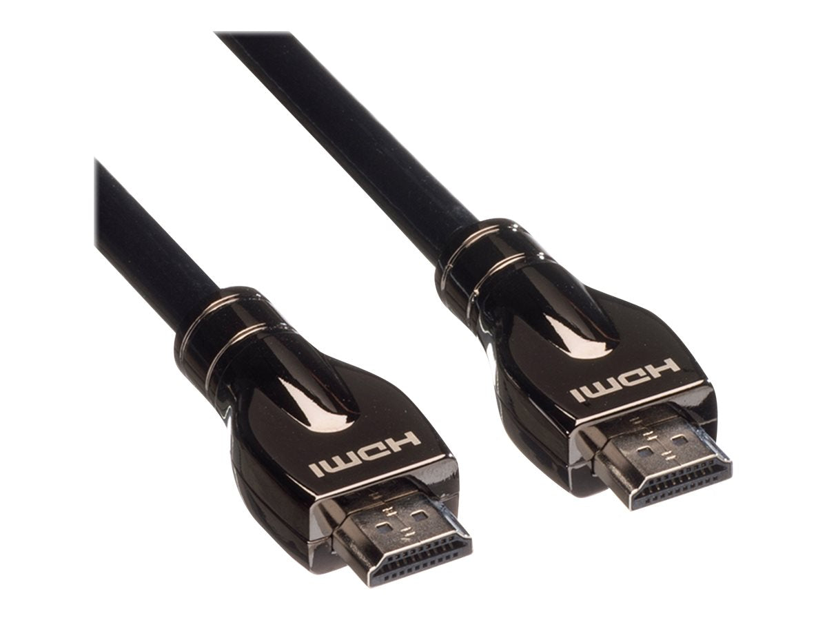 ROLINE 4K HDMI Ultra HD Kabel mit Ethernet ST/ST schwarz 10m - Verpackung