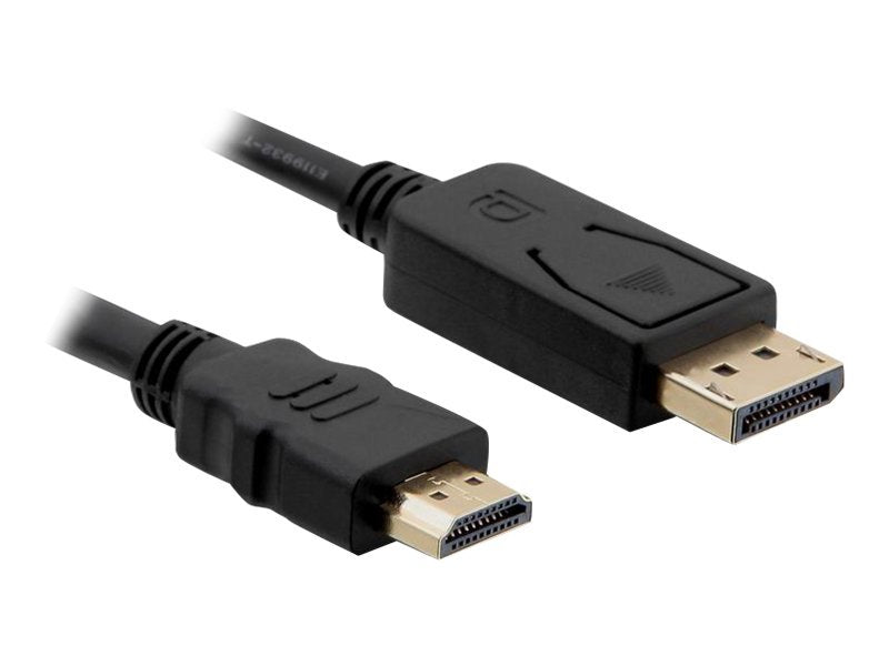 DELOCK Kabel Display Port-St > HDMI-St 3m Vorderansicht
