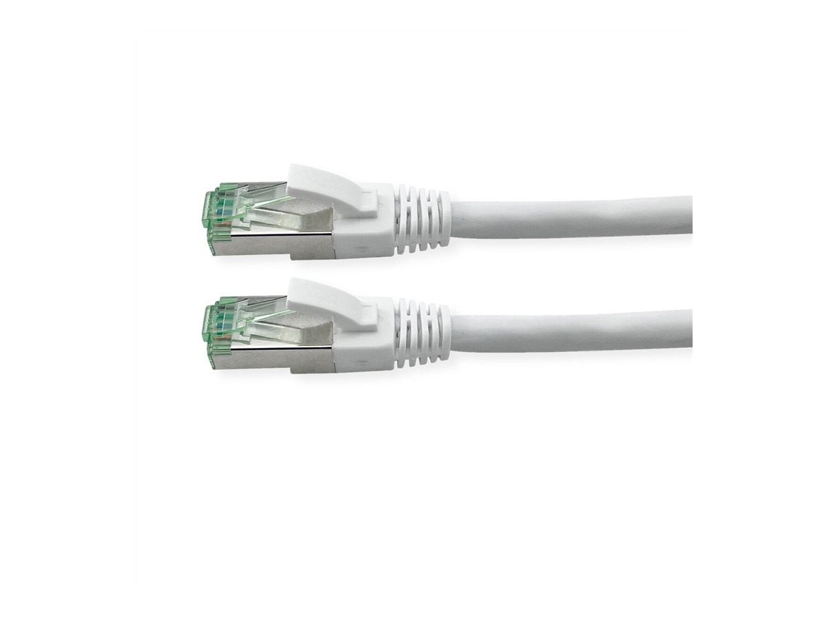 ROLINE RM Patchkabel Kat.6A S/FTP PiMF weiss 5m - Verpackung