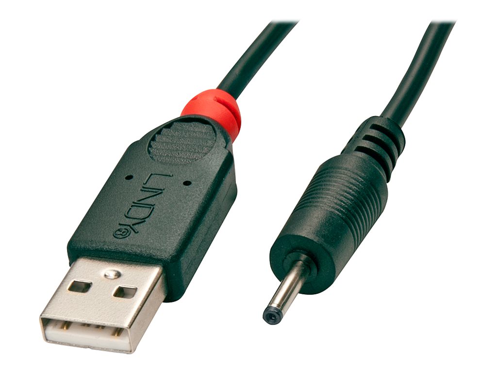 LINDY Adapterkabel USB A/DC 2,5/0,7mm St - Detailansicht
