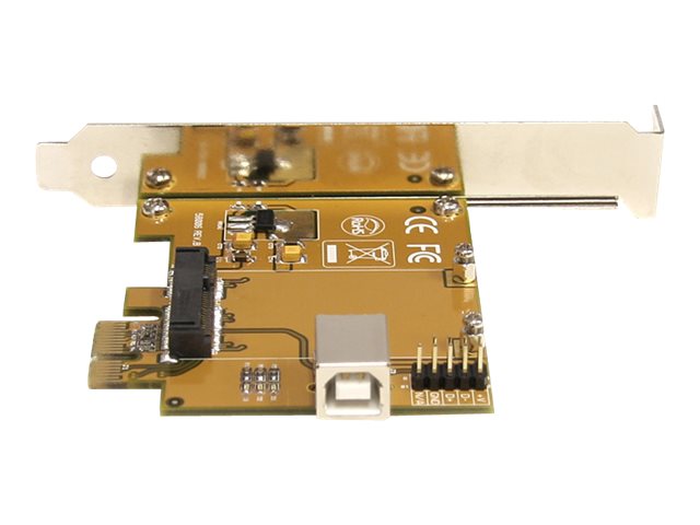 STARTECH.COM PCI Express auf Mini PCI Express Adapter Karte Vorderansicht