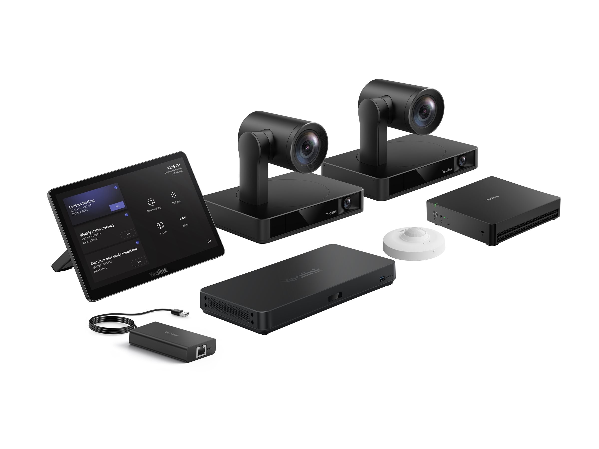 YEALINK MVC S90-C5U-004 Videokonferenz Kit Vorderansicht