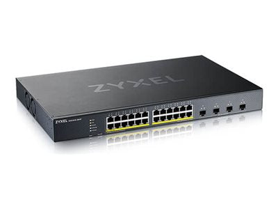ZYXEL XGS1935-28HP 28 Port Smart Managed PoE Switch 24x Gigabit PoE and 4x10G SFP+ hybrid mode standalone or NebulaFlex Cloud 375W