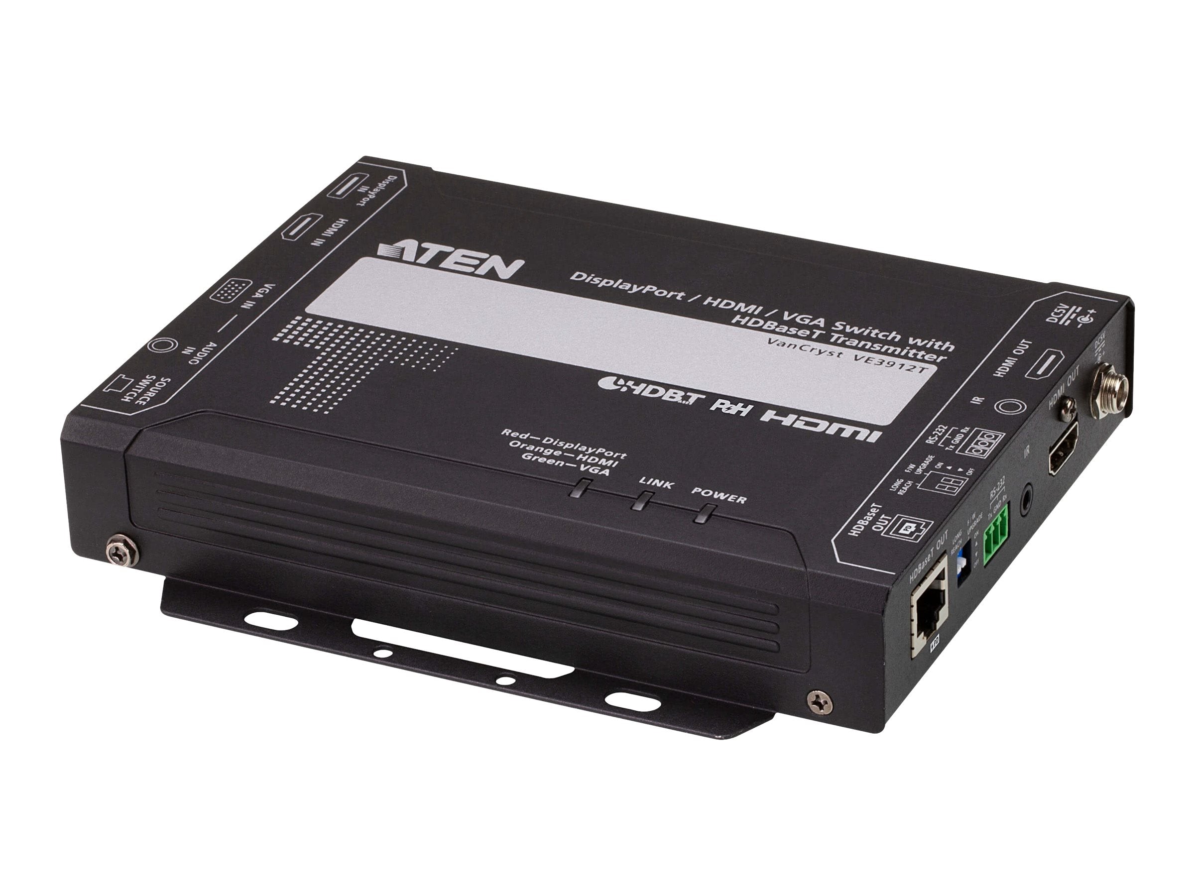ATEN VE3912T DP/HDMI/VGA Switch HDBaseT Extender Verpackung