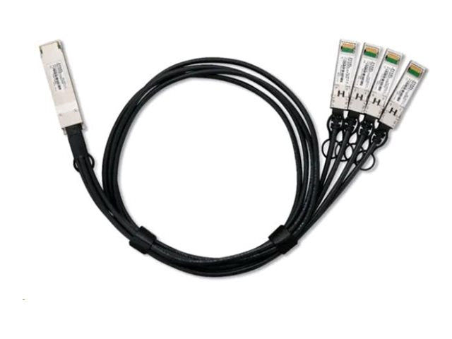 ZYXEL 100G QSFP28 to 4 25G SFP28 Fan-out DAC 3M - Vorderansicht