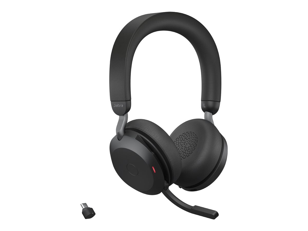 Jabra Evolve2 75 Link380/390c UC Stereo Black Detailansicht