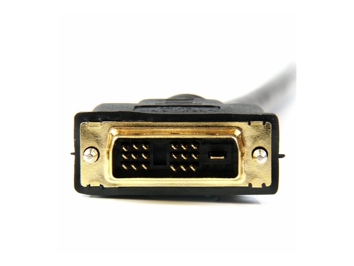 STARTECH.COM 6 ft HDMI to DVI-D Cable - Detailansicht der Stecker