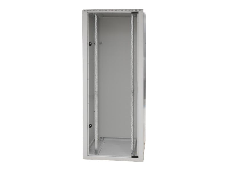 EFB 48.26cm 19 Zoll Elektronik Netzwerkschrank 42HE Innenansicht mit Geräten
