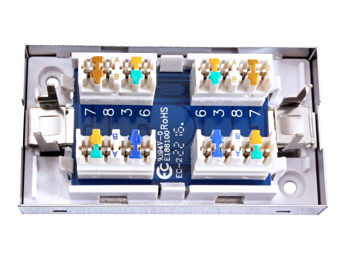 ROLINE Junction Box Kat.5e Class D STP - Verpackung