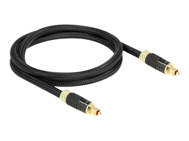 DELOCK TOSLINK Standard Kabel Stecker - Stecker 1m Detailansicht