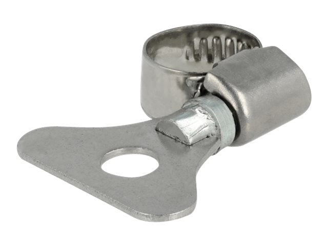 DELOCK Schlauchschelle mit Flügelmutter 8-12mm 10 Stück Metall